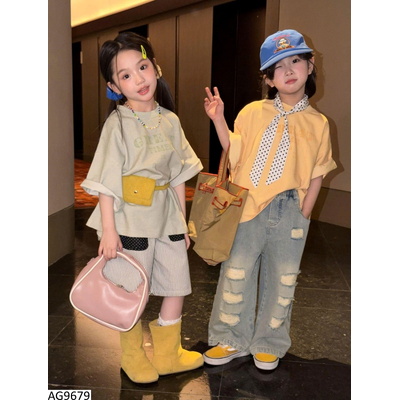 AG9679 ÁO PHÔNG CHỮ PHONG CÁCH HÀN QUỐC