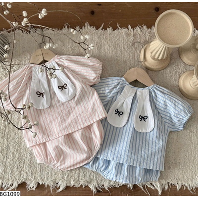 BG1099 SET KẺ THỎ SIZE NHÍ CHO BG