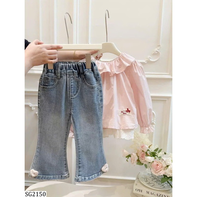 SG2150 SET ÁO SƠ MI QUẦN JEAN