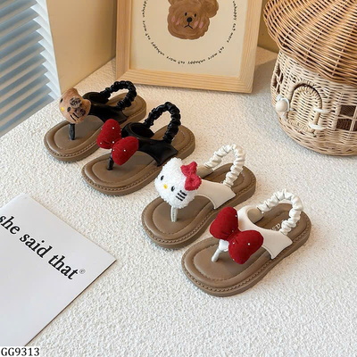 GG9313 DÉP SANDAL XỎ NGÓN KITTY