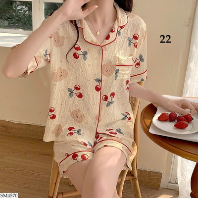 SM4570 BỘ NGỦ PIJAMA CHO NỮ