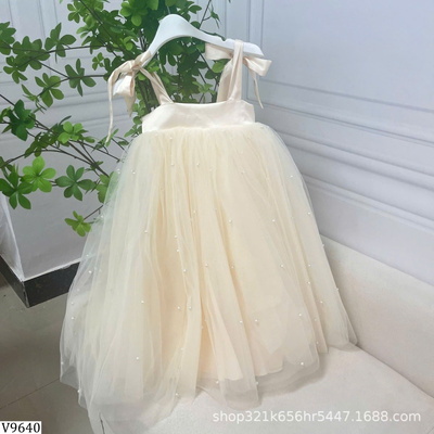 V9640 VÁY 2 DÂY CÔNG CHÚA