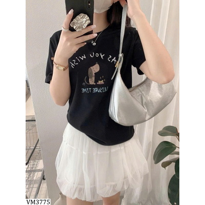 VM3775  CHÂN VÁY LƯỚI NGẮN XÒE TIỂU THƯ