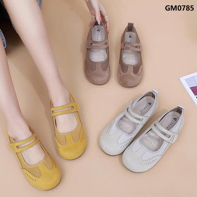 GM0785 GIÀY BÚP BÊ QUAI DÁN MINMIN