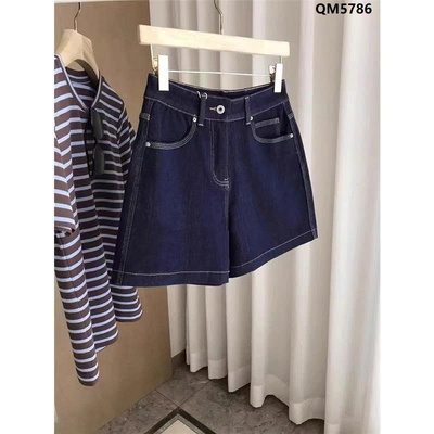 QM5786 QUẦN SHORT JEAN TRƠN FORM CHỮ A