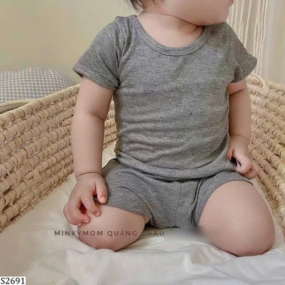 S2691 BỘ THUN CỘC MINKYMOM