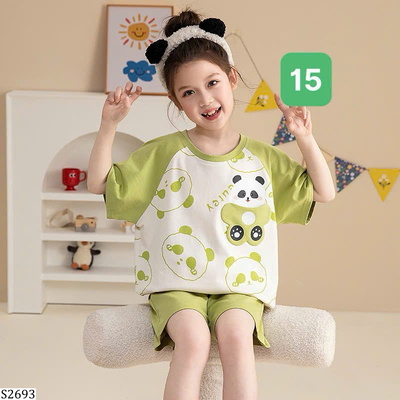 S2693  BỘ COTTON MẸ VÀ BÉ