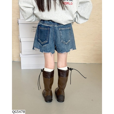 QG5478 SHORT JEANS TUA GẤU 26A057 AMBB