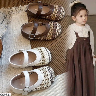 GG9321 GIÀY BÚP BÊ ĐAN CÓ QUAI