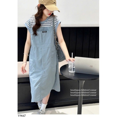 V9647 ĐẦM SUÔNG GIẢ VÁY BÉ GÁI