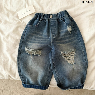QT5461 JEANS BAGGY RÁCH GỐI MMY