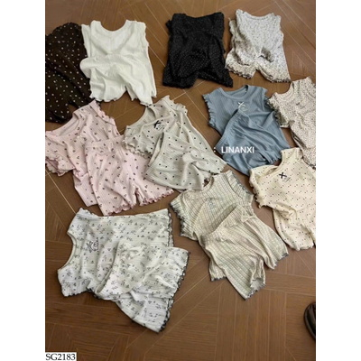 SG2183 BỘ MẶC NHÀ CHO BÉ GÁI