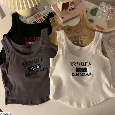 AM2243 ÁO BA LỖ THỂ THAO DÁNG CROPTOP