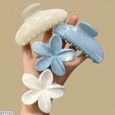 KT1925 SET KẸP TÓC XANH TRẮNG