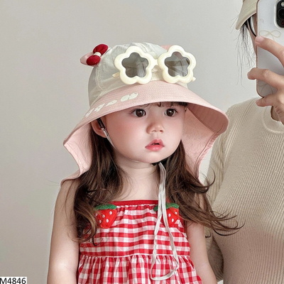 M4846 MŨ CHỐNG NẮNG KÈM KÍNH CHO BÉ