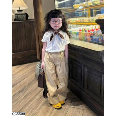 QG5500 QUẦN SUÔNG BÉ GÁI AMBBKIDS