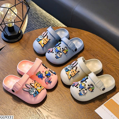 GG9331  DÉP CROCS THỎ VÀ CÁO