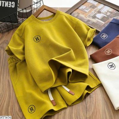 ST7676 BỘ SHORT CHO BÉ TRAI