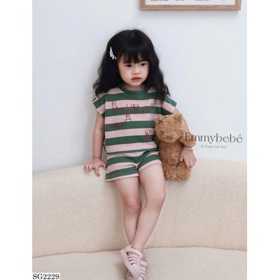 SG2229 BỘ ĐỒ HÀN QUỐC DANH CHO BÉ GÁI