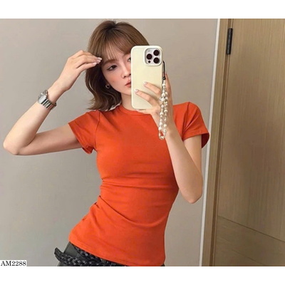 AM2288 ÁO THUN MOSESQUEEN TAY NGẮN CỔ TRÒN NỮ