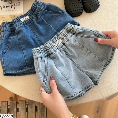QG5519 QUẦN SHORT JEAN BÉ GÁI