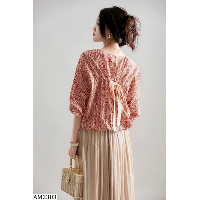 AM2303  ÁO SƠ MI NƠ LƯNG