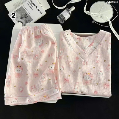 SM4635 BỘ NGỦ CỔ V NỮ