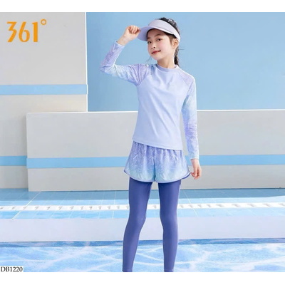DB1220 ĐỒ BƠI BÉ GÁI DÀI TAY SIÊU XINH 361