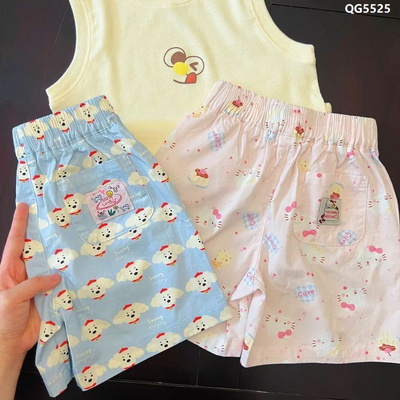 QG5525 QUẦN SHORT HÈ CHO BÉ GÁI