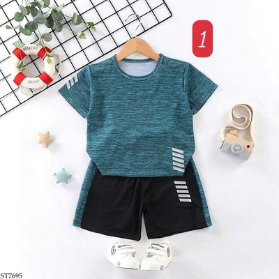 ST7695 BỘ THỂ THAO CỘC TAY CHO BÉ