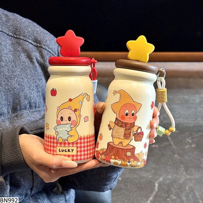 BN992 BÌNH GIỮ NHIỆT HỌA TIẾT CUTE