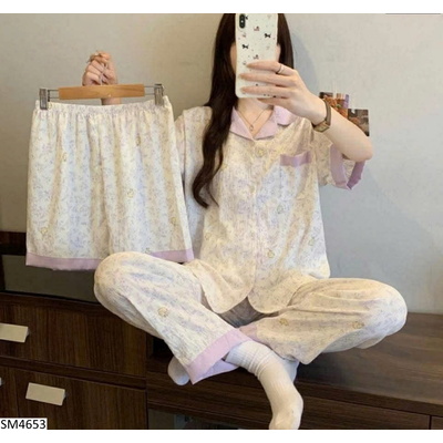 SM4653 SET BỘ MẶC NHÀ 3 CHI TIẾT