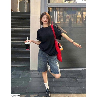 QM5851 QUẦN SHORT JEAN LỬNG NỮ