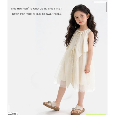 GG9361 DÉP ĐÍNH HẠT THỜI TRANG CHO BÉ GÁI