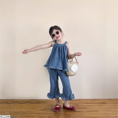 SG2300 SET YẾM DENIM CHO BG