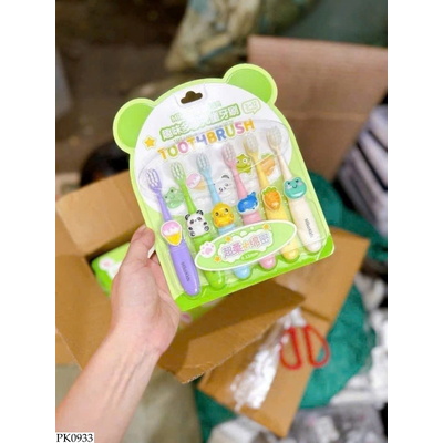 PK0933 SET 6 BÀN CHẢI NGỘ NGHĨNH