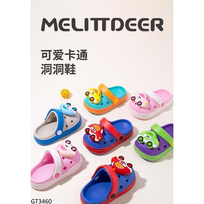 GT3460 SỤC CROCS HOẠT HÌNH CHO BÉ