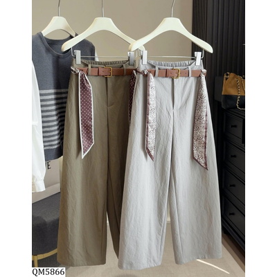 QM5866  QUẦN NỮ KÈM KHĂN ANNA