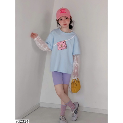 SG2324 SET ÁO THUN PHỐI QUẦN LEGGING