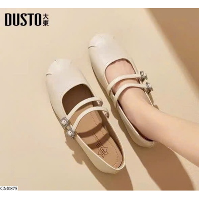GM0875 GIÀY BÚP BÊ QUAI NGANG HÃNG DUSTO