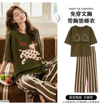 SM4690 BỘ NGỦ KÈM BRA CHO NỮ