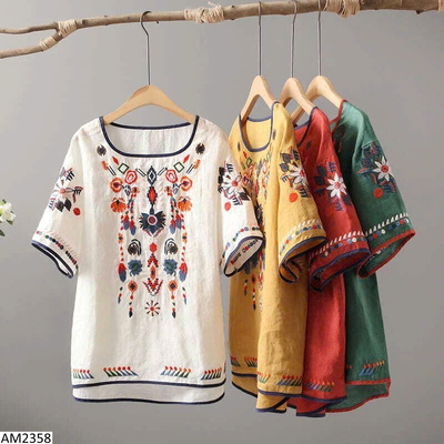 AM2358 ÁO HỌA TIẾT CHO NỮ