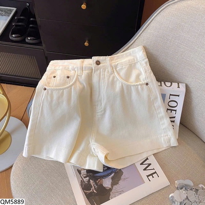 QM5889 UẦN SHORT TRẮNG CHO NỮ