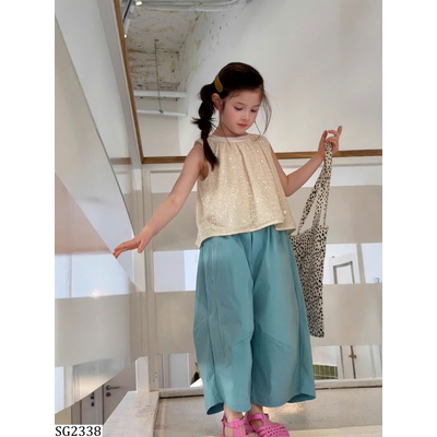 SG2338 SET ÁO BLING PHỐI QUẦN SUÔNG