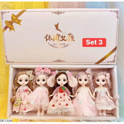DC1558 SET BÚP BÊ SIÊU XINH CHO BÉ