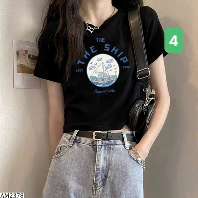 AM2378 ÁO PHÔNG CROPTOP