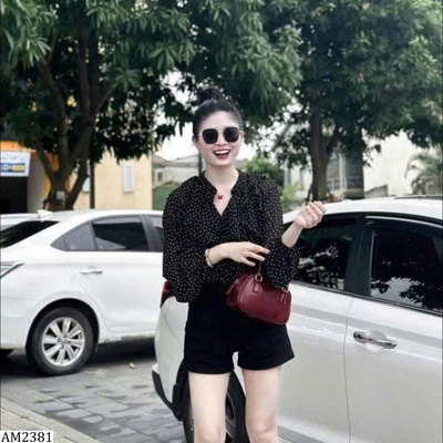 AM2381 ÁO CHẤM BI KASLEAD