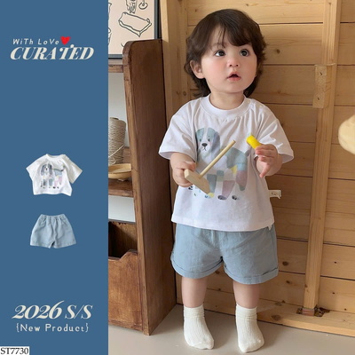 ST7730 BỘ SHORT CHO BÉ TRAI