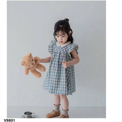 V9801 VÁY XINH CHO BÉ GÁI