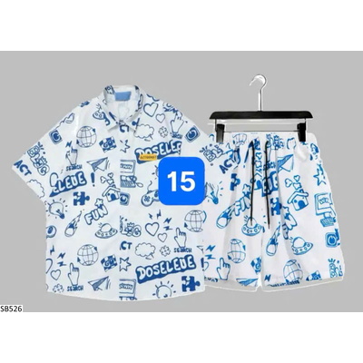 SB526 BỘ HỌA TIẾT ĐI BIỂN CHO NAM